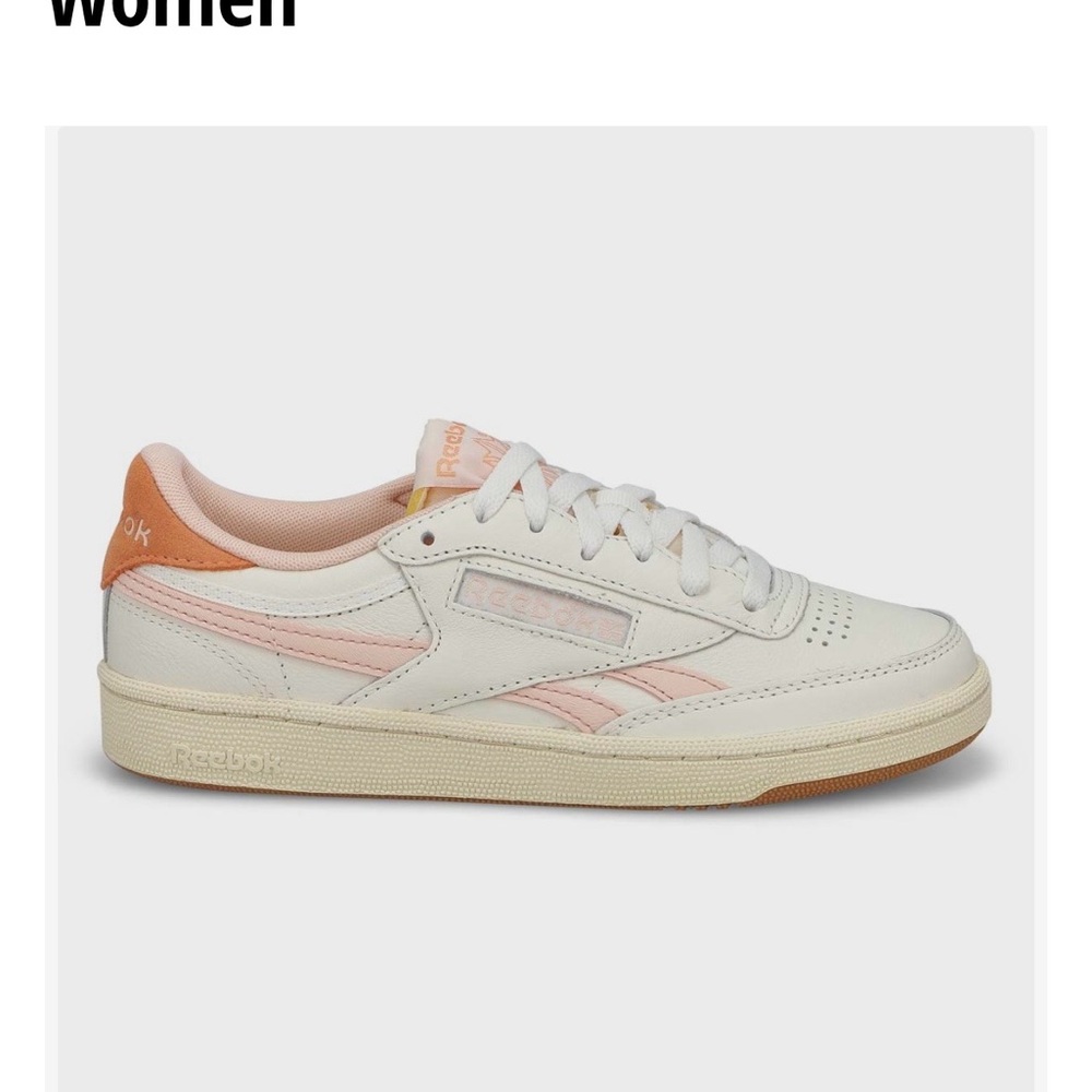 Reebok Club C Vintage Revenge Women's Sneakers Chalk and Peach